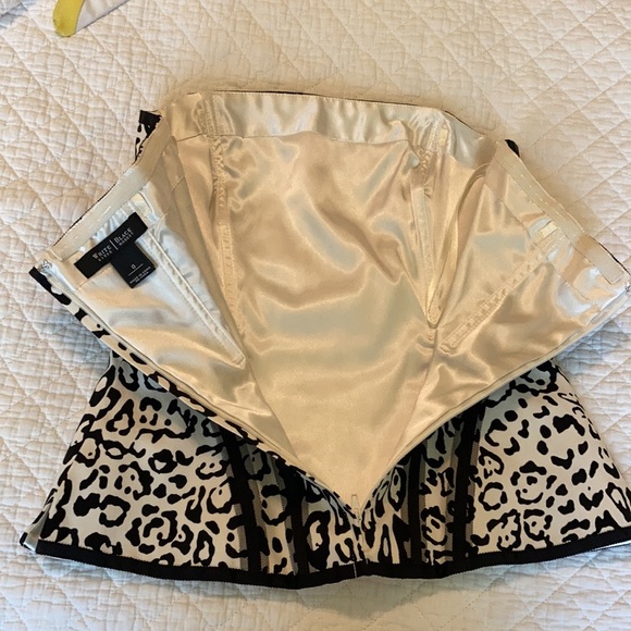 EUC WHBM Bustier style animal print - Picture 4 of 14